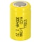Exell Battery 1/2AA NiCD 300mAh 1.2V Flat top Rechargeable Battery EBC-305-0 - alternate 1